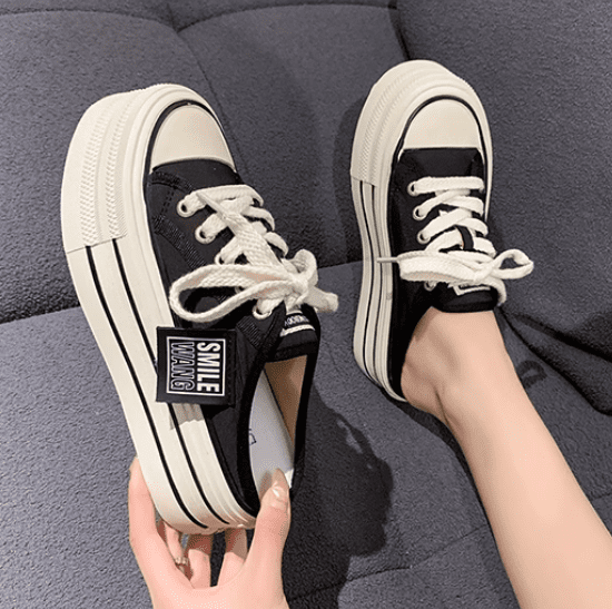 Screenshot 2024-08-22 160224 Canvas half slippers for women - Image 1