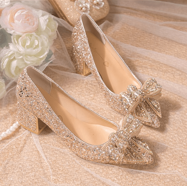 Screenshot 2024-09-11 155036 Square buckle one-strap high heels - Image 1