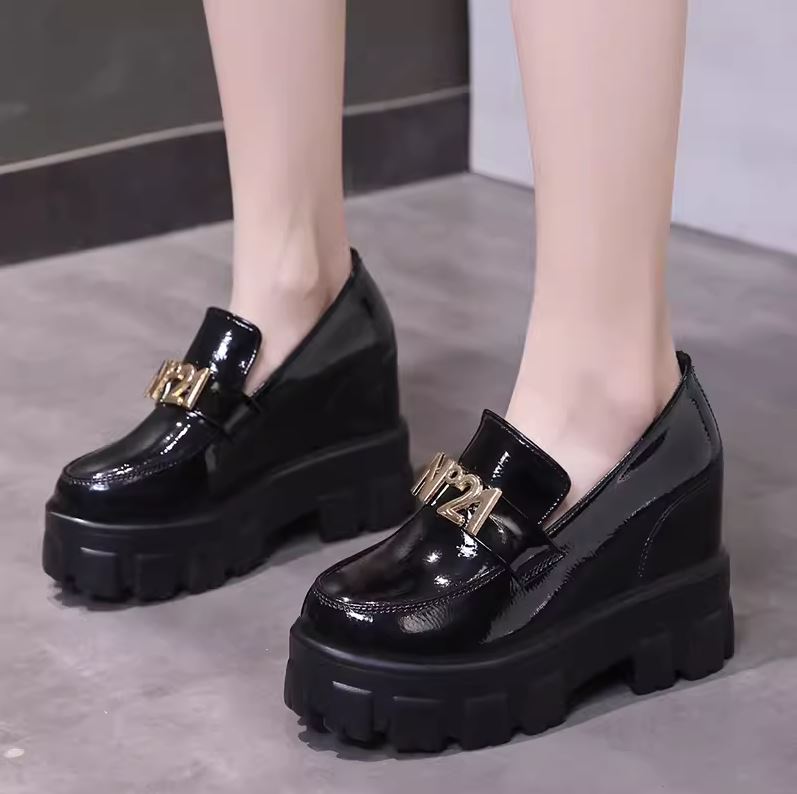 JG Genuine leather platform shoes for women - Image 1