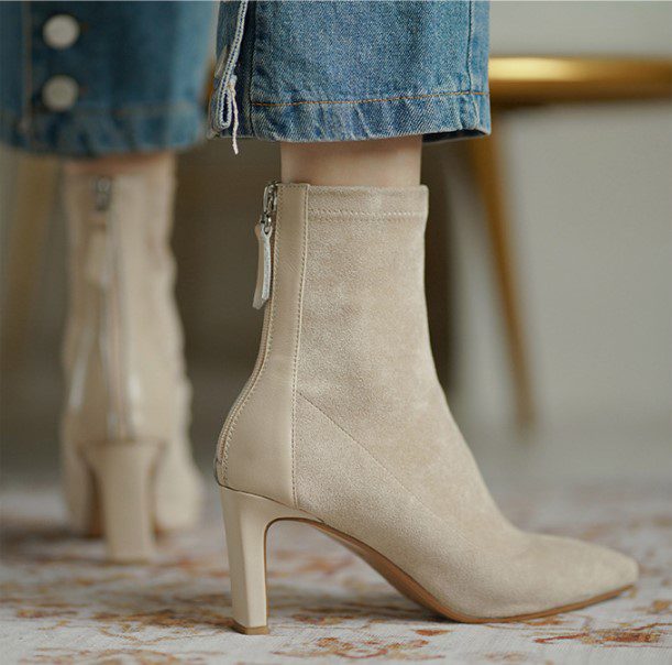 CityWalkBD (4) Yaguan pointed short boots women - Image 1