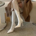 Original comfortable high heels skinny boots - Image 5