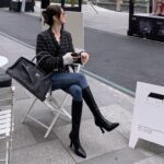 Original comfortable high heels skinny boots - Image 4
