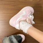 Pink shell head skateboard shoes women - Image 4