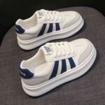 Genuine leather sports casual thick-sole shoe - Image 5