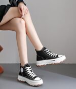 High-top canvas shoes for women - Image 5