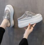 Mesh breathable half-slippers for women - Image 5