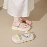 Rhinestone flat toe sandals for women - Image 8