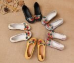 New Style Soft-Soled Low-Heel Women's Shoes Ethnic Style - Image 2