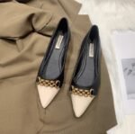 Soft Leather Retro Flat Shoes